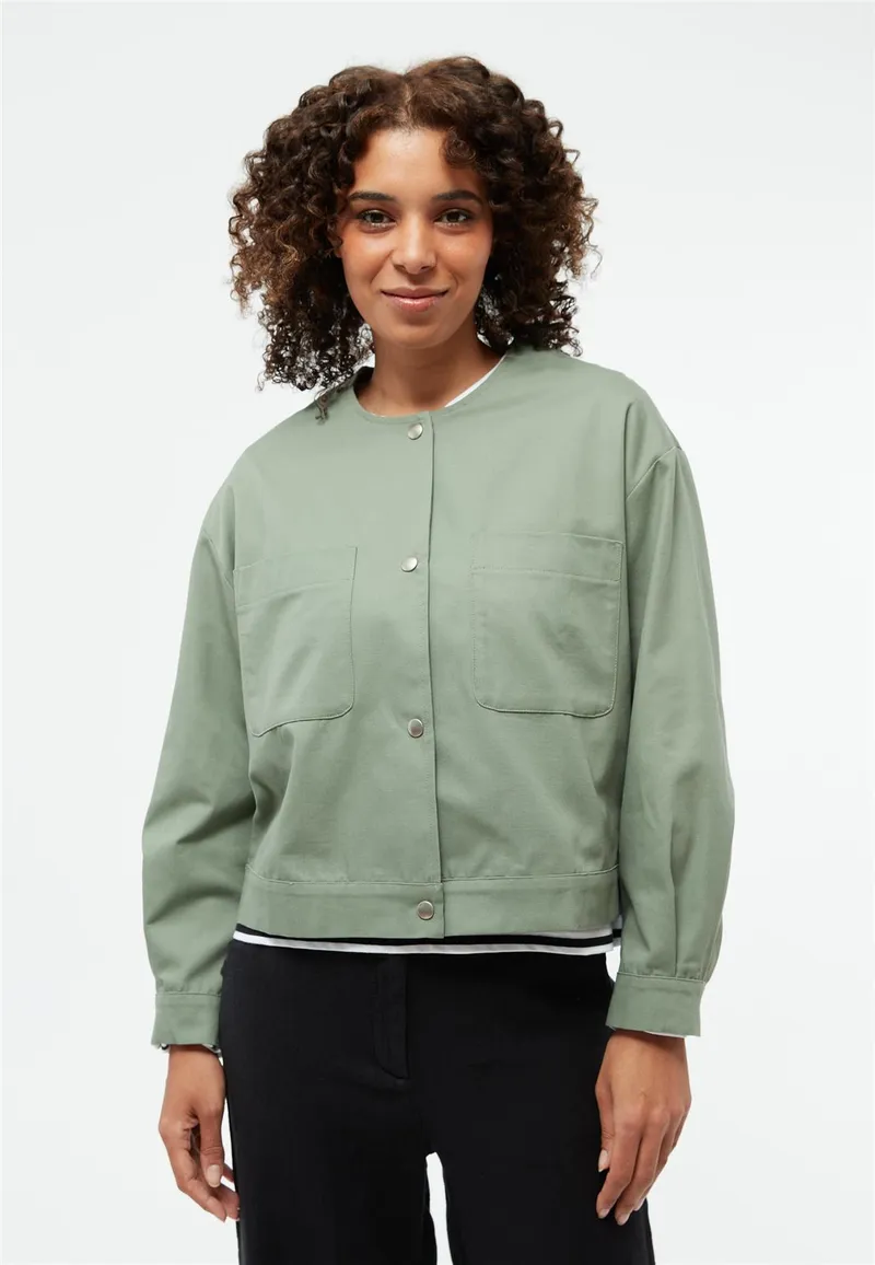 Givn Berlin Leichte Jacke Modell: Anja, Eucalyptus green, – Produktbild 1 von 4