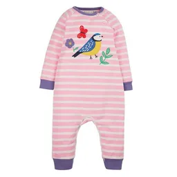 Frugi Frugi Baby-Strampler Blaumeise Schlafanzug Remy Bird – Produktbild 1 von 1