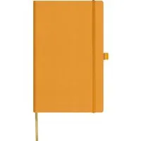 Notizbuch 'Aporo' kariert, medium, orange – Produktbild 1 von 1