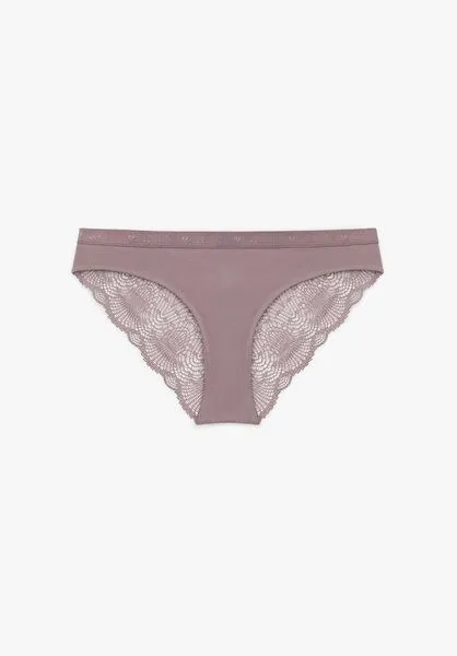 Lovjoi Lovjoi Slip WHORLFLOWER mit Spitzeneinsatz, Soft lilac (lila), – Produktbild 2 von 4