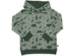 Enfant Terrible Enfant Terrible Hoodie Kapuzenpullover Bio-Baumwolle Waldtiere sage – Produktbild 1 von 1