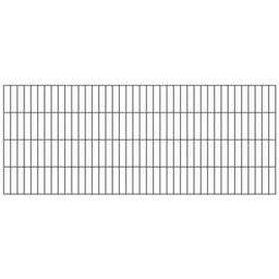 Alberts ALBERTS Doppelstab-Gittermatte, verz.anthr, BxH2000x800mm, Draht-Ø6/5/6, Masche50x200mm – Produktbild 1 von 1