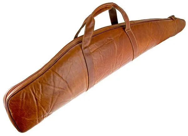 Alpenleder Alpenleder Gewehrtasche HUNTER, Cognac, – Produktbild 1 von 3