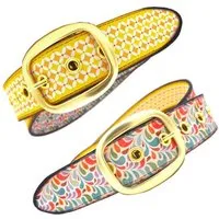 Seegarn Seegarn - Gürtel / Wendegürtel SeeLicht 4cm, Gold, – Produktbild 2 von 5