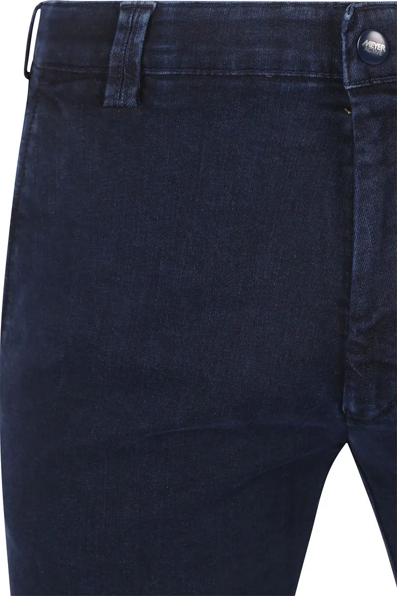 Meyer Meyer Chino Bonn Dunkelblaue Jeans - Größe 28, Dunkelblau, – Produktbild 5 von 5