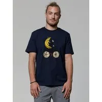 watapparel watapparel T-Shirt Unisex Banana Rider, French navy, – Produktbild 1 von 1