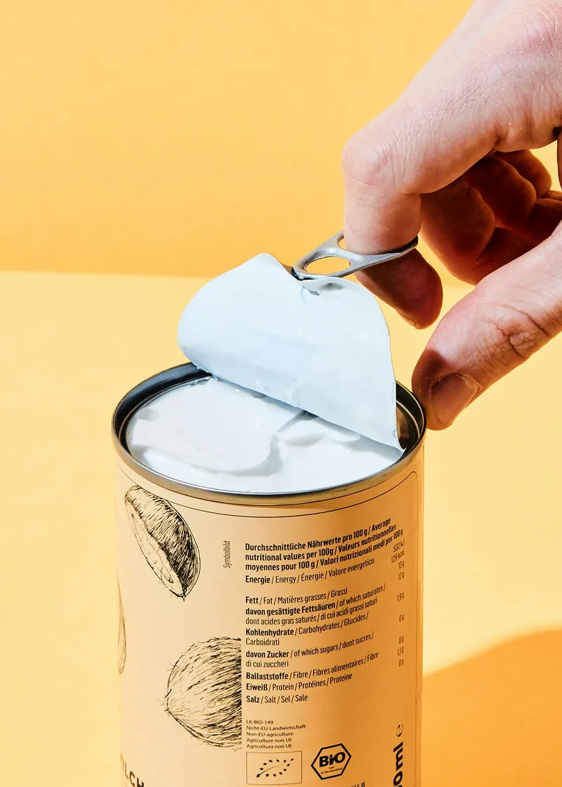 KoRo Fettreduzierte Bio Kokosmilch 400 ml – Produktbild 5 von 5