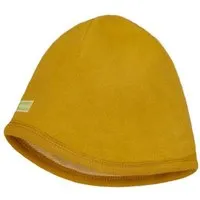loud proud loud + proud Babys & Kinder Wendemütze aus Baumwoll-Fleece, GOTS-zertifiziert, Curry(gelb), – Produktbild 1 von 1