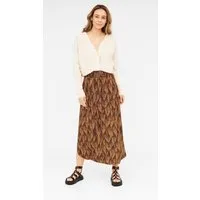 WiDDA berlin WiDDA berlin Gemusterter Midirock mit Giraffen Print aus ECOVERO – Produktbild 1 von 1