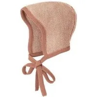 Disana Disana Strick-Häubchen bio Merinowolle, Rosé-natur, – Produktbild 1 von 1