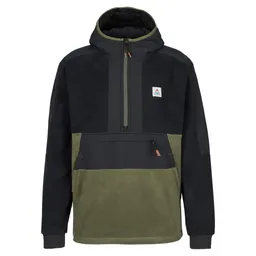 Passenger Clothing WOODLAND 2.0 HOODED 1/2 ZIP RECYCLED POLAR FLEECE – Produktbild 1 von 1
