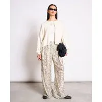 JAN N JUNE JAN N JUNE Lockerer Cardigan mit Bindedetail ZEA GOTS, Offwhite, – Produktbild 1 von 1