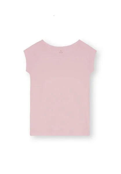 THOKKTHOKK ThokkThokk TT01 Cap Sleeve T-Shirt Damen (GOTS, vegan, Bio-Baumwolle), Rose (rosa), – Produktbild 6 von 7