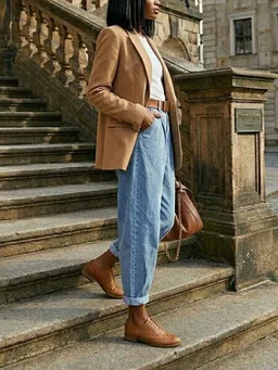 Will's Vegan Shop Will's Vegan Shop Weit geschnittene Oxford Brogues – Produktbild 1 von 1