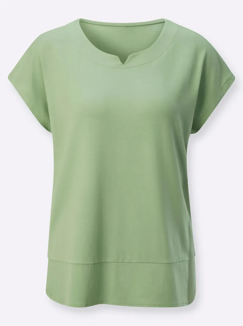 Witt Kurzarmshirt eucalyptus, Eucalyptus, – Produktbild 1 von 2