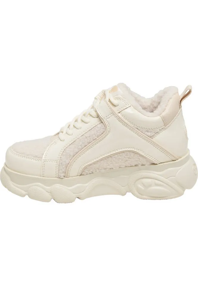 Buffalo Buffalo CLD CORIN WARM - VEGAN PATENT/ Trainingsschuh, Beige, – Produktbild 5 von 5