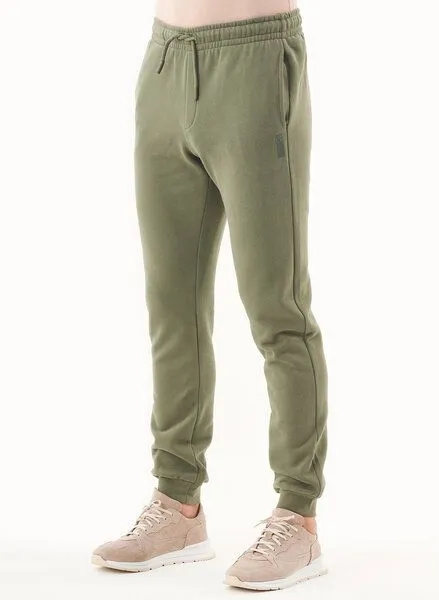 ORGANICATION ORGANICATION ESSENTIALS-PEENO- Soft Touch Sweathose aus Bio-Baumwolle, Grün(olive), – Produktbild 3 von 3