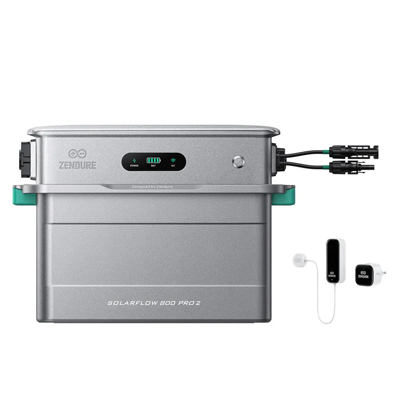 Zendure Deutschland Zendure SolarFlow 800 Pro 2: All-in-one Balkonkraftwerk-Speicher mit KI, SolarFlow 800 Pro 2 + Smart Meter D0 / Ohne Batterie / Ohne Panels – Produktbild 1 von 1