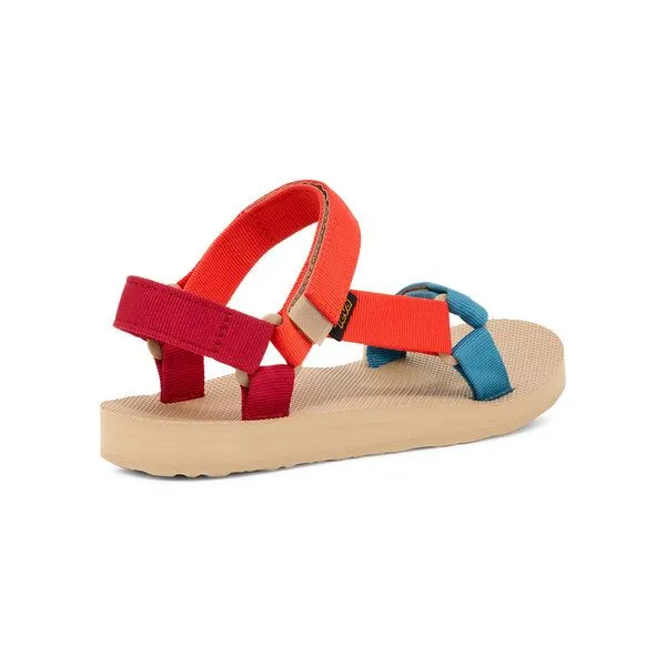 Teva TEVA Vegan Sandale Damen - Original Universal, Beige-rot-blau (haze multi), – Produktbild 4 von 4