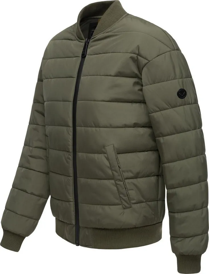 ragwear ragwear Bomberjacke Bombina Wasserdichte Damen Winterjacke im Oversized-Look, Grün, – Produktbild 3 von 5