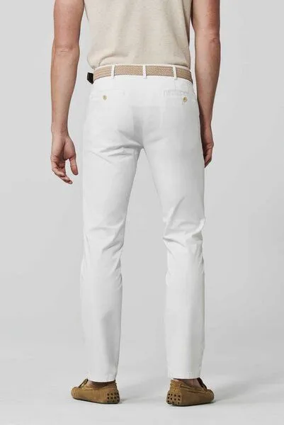 Meyer MEYER Soft Cotton Chino, Weiß (weiß), – Produktbild 3 von 4
