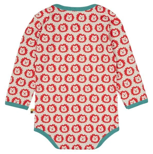loud + proud loud + proud Baby Body Langarm, GOTS-zertifiziert, Sunrise(orange), – Produktbild 1 von 2