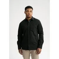 MELA Twill Hemd ASHUTOSH | von MELA | Fairtrade & GOTS zertifiziert, Schwarz, – Produktbild 1 von 1