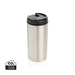 XD Xclusive XD XCLUSIVE Metro Becher Becher aus recyceltem Edelstahl, silber – Produktbild 1 von 1