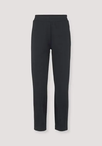 hessnatur hessnatur Jersey-Hose aus Bio-Baumwolle, Schwarz, – Produktbild 5 von 5