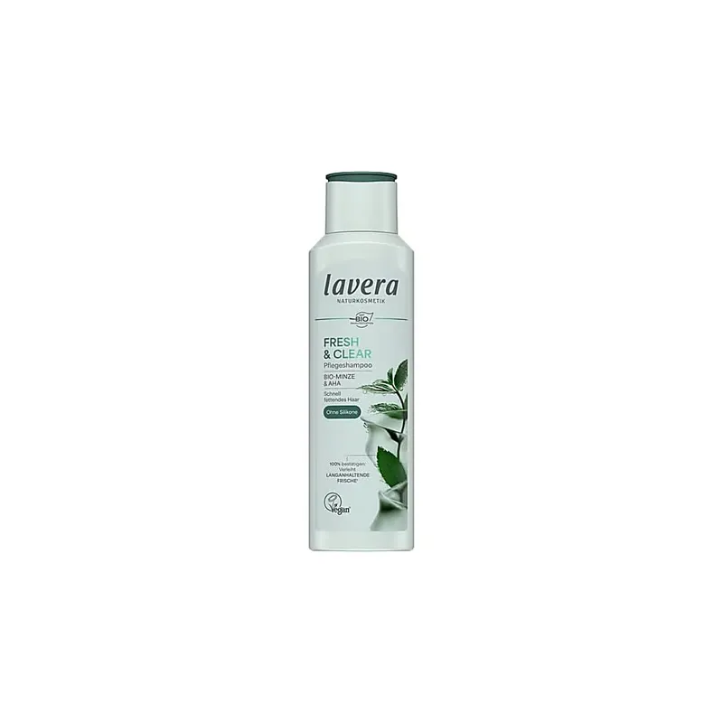 lavera lavera Pflegeshampoo Fresh & Clear 250 ml – Produktbild 1 von 2