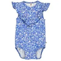 müsli müsli Kurzarmbody, Azure blue/ nectar/ tofu, – Produktbild 1 von 1