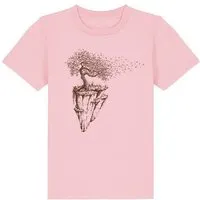 Life Tree Life-Tree Shirt aus Biobaumwolle Fairwear für Kids "Maple Island" in verschiedenen Farben, Pink, – Produktbild 1 von 1