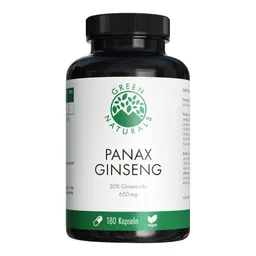 Green Naturals Green Naturals Panax Ginseng vegane Kapseln – Produktbild 1 von 1