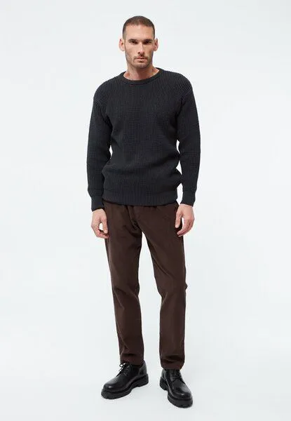 Givn Berlin Givn Berlin Strickpullover GBCARL aus Bio-Baumwolle, Anthracite, – Produktbild 2 von 4