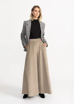 De IONESCU De IONESCU Damen vegan Hose Palazzo Kord – Produktbild 1 von 1