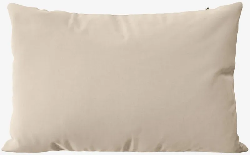 Wolkenfeld Kissenbezug Renforcé Kissenbezug Baumwolle - Natürlich weiches Schlafgefühl, (1 Stück), Größe 80x80, 40x80 und 70x90 cm, versteckter Reißverschluss, Beige, – Produktbild 2 von 6