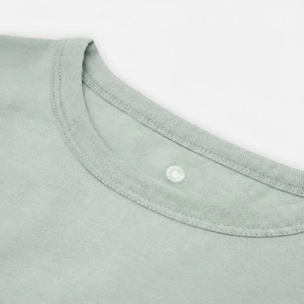 Orbasics Orbasics Kids Boxy Tee, Aqua grey, – Produktbild 2 von 2