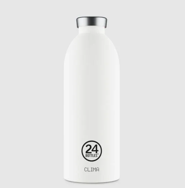 24bottles 24bottles 0,85l Thermosflasche Edelstahl "Clima" - verschiedene Designs, Grey, – Produktbild 2 von 8
