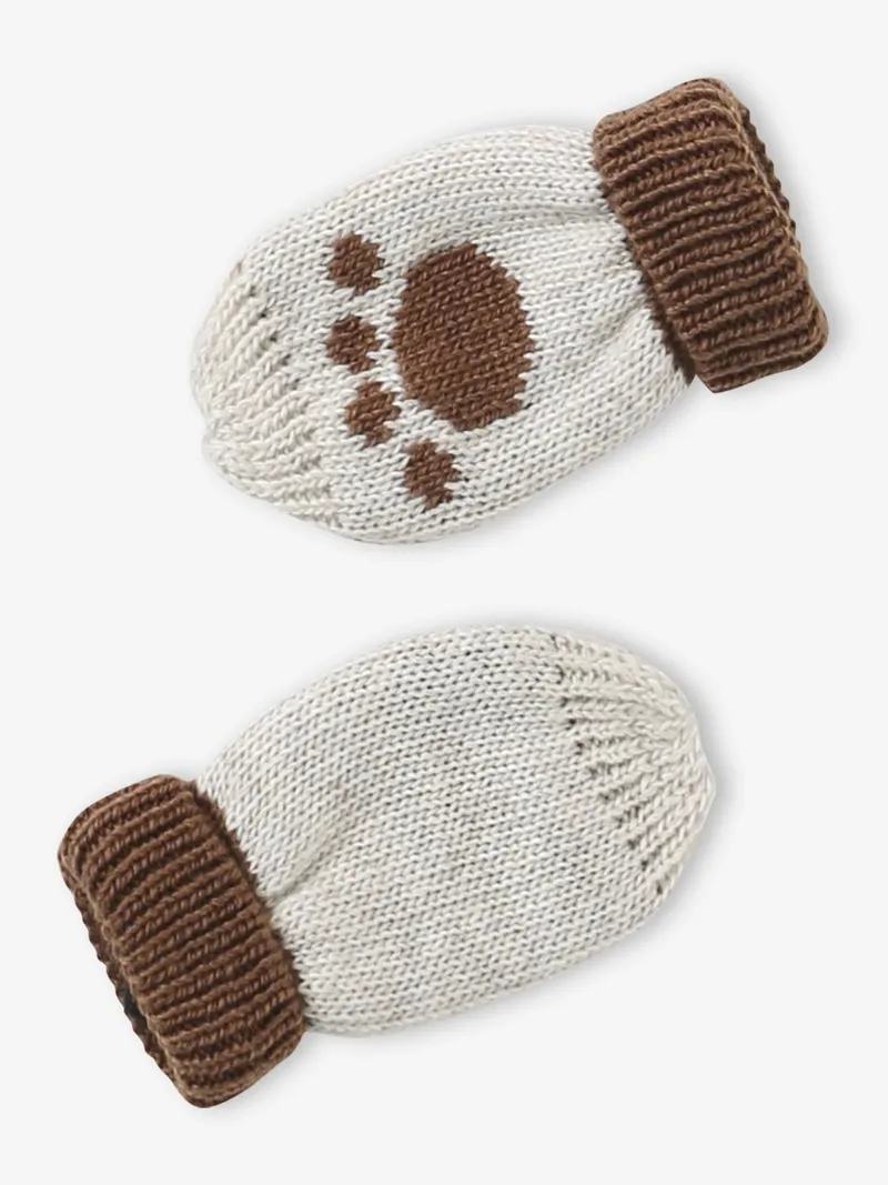 Vertbaudet Baby Set, Beige meliert, – Produktbild 3 von 4