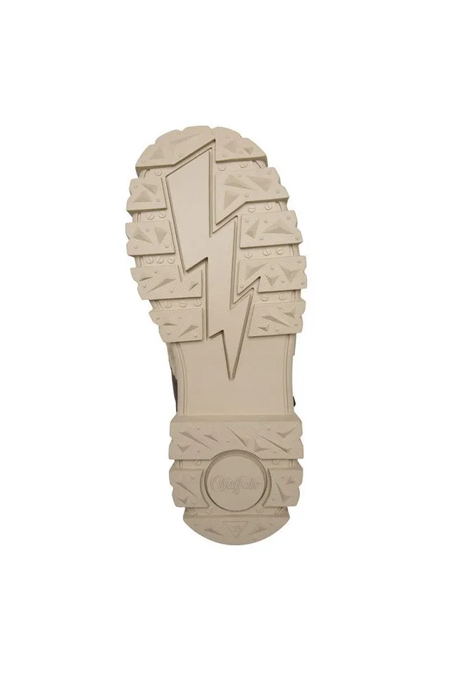 Buffalo Buffalo Aspha Com1 Warm Vegan Nappa/Fake Fur Stiefel, Beige, – Produktbild 4 von 5