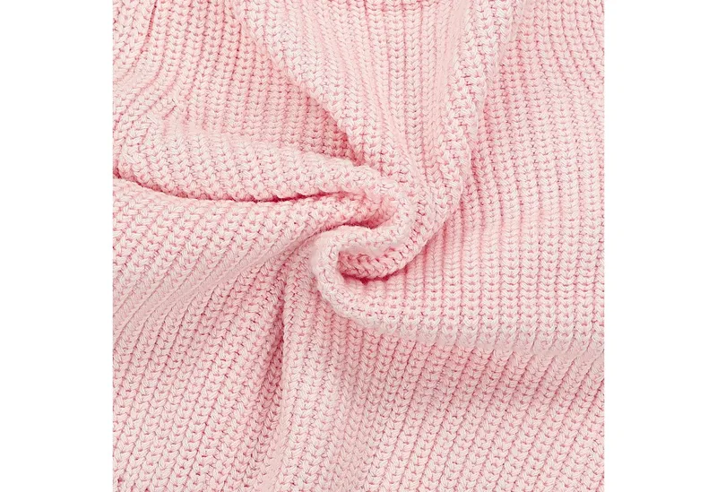 TupTam Strickmütze TupTam Kinder Winter Beanie- Strickmütze, Rosa, – Produktbild 4 von 5