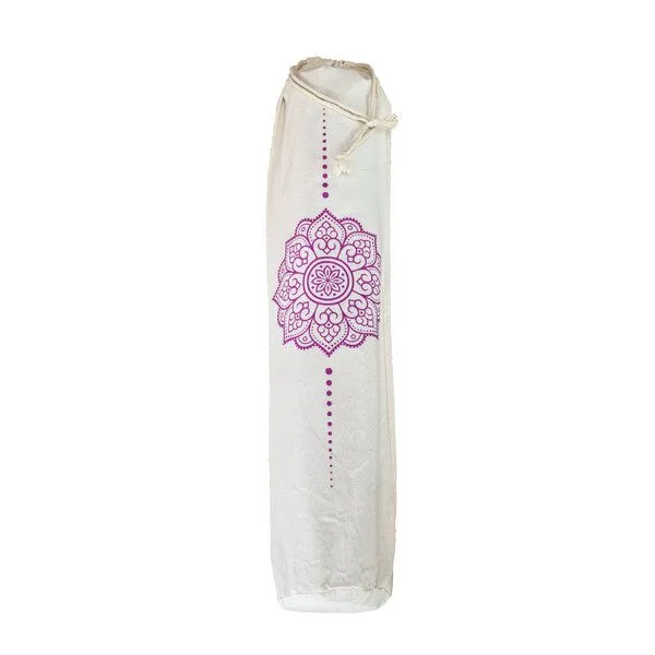 Divasya Divasya Yogamatte Naturkautschuk | rutschfester japanischer Grip | 6 Farben | Gurt & Hülle, Pink cherry blossom, – Produktbild 4 von 4