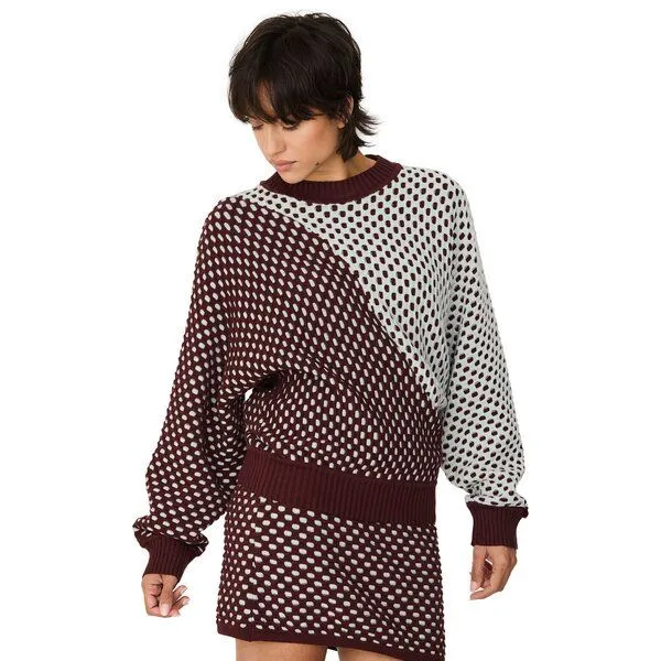 SKFK SKFK Strickpullover ILUNA, Chocolate, – Produktbild 1 von 4