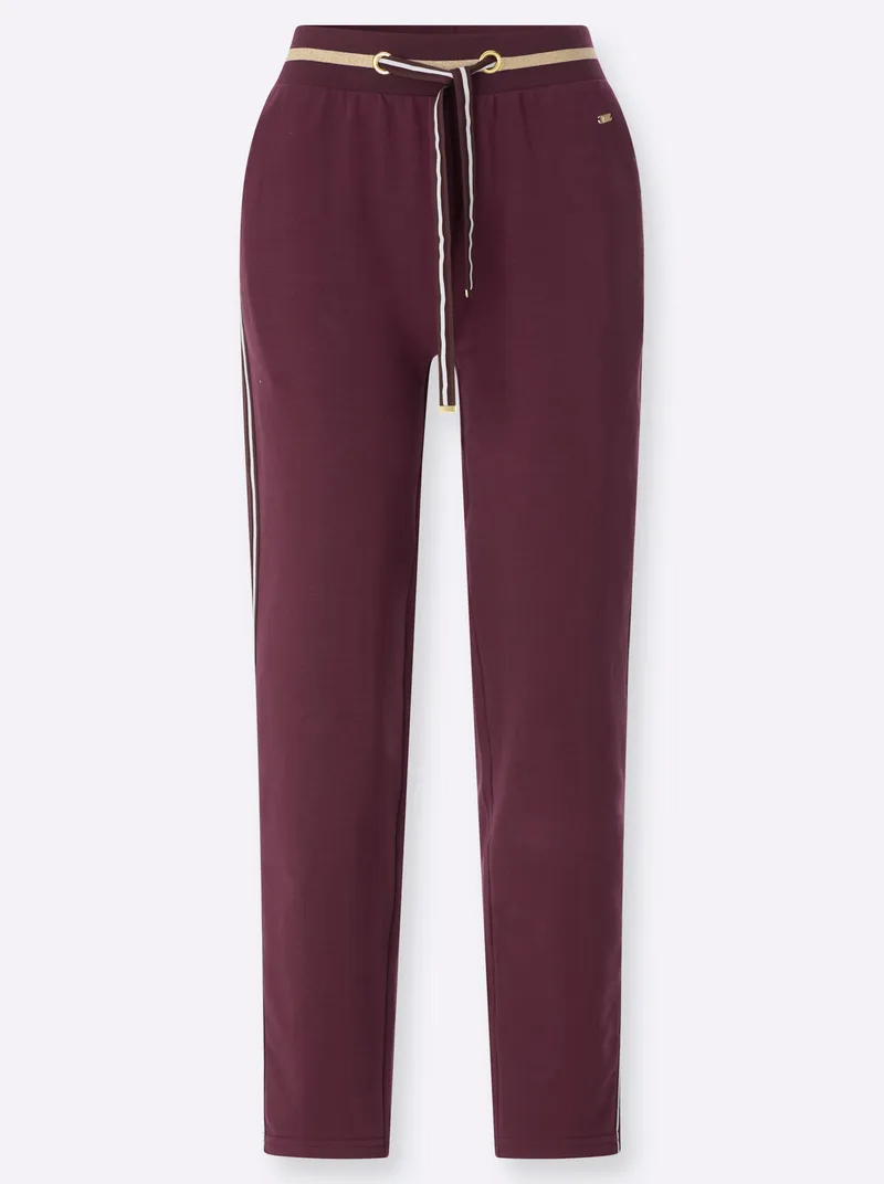 feel good Dehnbund-Hose, Burgund, – Produktbild 1 von 2