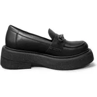 Altercore Altercore Damen vegan Loafer Scarlett, Schwarz, – Produktbild 2 von 3