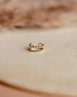 lille mus lille mus Earcuff 'Kugeln' 925 Silber – Produktbild 1 von 1