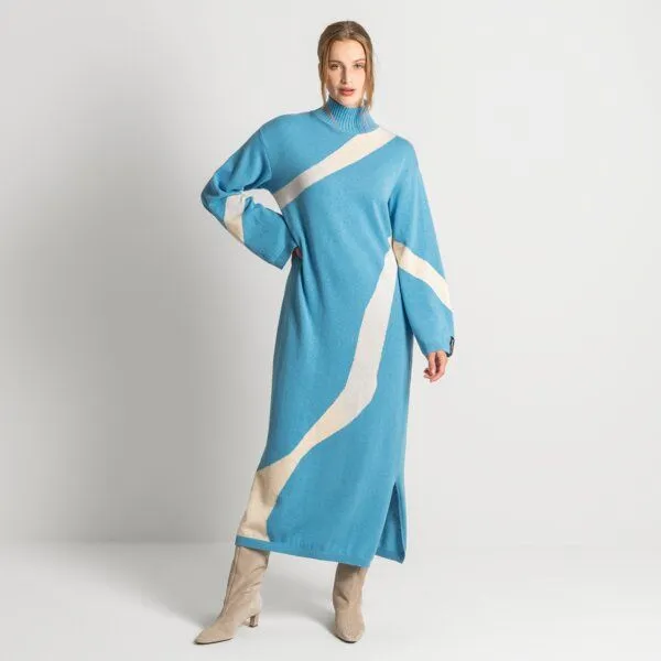 trueStory trueStory Strickkleid - EELA, Arta (mehrfarbig), – Produktbild 1 von 4