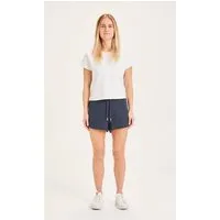KnowledgeCotton Apparel KnowledgeCotton Apparel Jogging-Shorts - TEAKY sweat shorts - aus Bio-Baumwolle, Blau (total eclipse), – Produktbild 1 von 1
