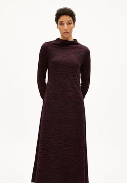 ARMEDANGELS ARMEDANGELS DAILIMAA ZEBRARAA Damen Jerseykleid aus Bio-Baumwoll Mix – Produktbild 1 von 1