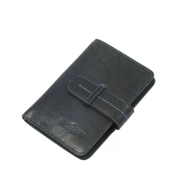 Margelisch Margelisch RFID Ledergeldbörse Zürich 1, Steel blue, – Produktbild 3 von 3